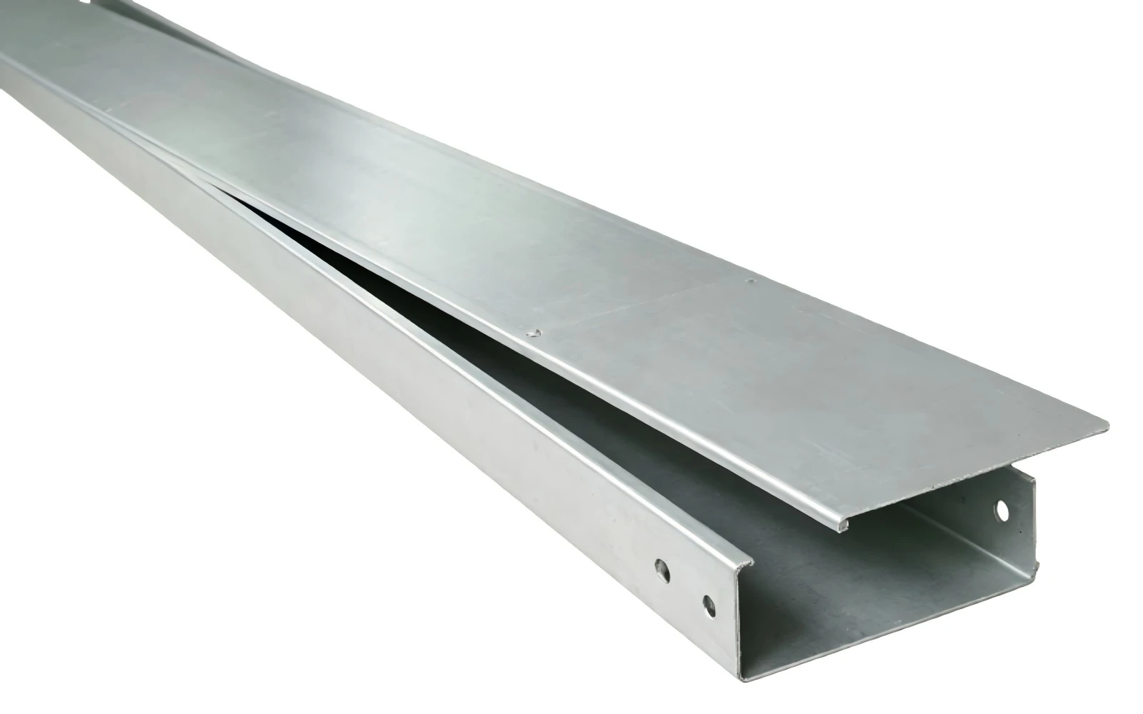Solid trough-type cable tray Solid trough-type cable tray